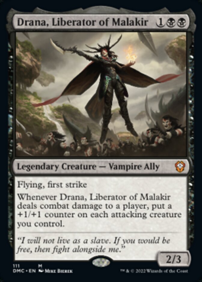 Drana, Liberator of Malakir [Dominaria United Commander] | Amazing Games TCG