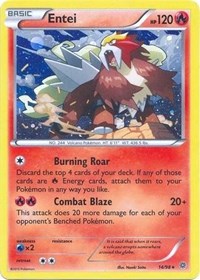 Entei (14/98) (Cosmos Holo) (Blister Exclusive) [XY: Ancient Origins] | Amazing Games TCG