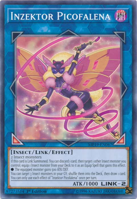 Inzektor Picofalena [MP19-EN067] Common | Amazing Games TCG