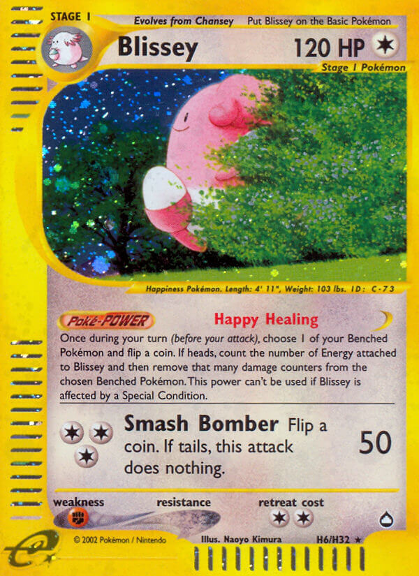 Blissey (H6/H32) [Aquapolis] | Amazing Games TCG