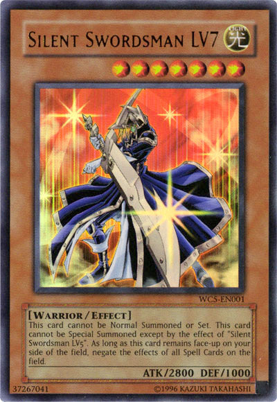 Silent Swordsman LV7 [WC5-EN001] Ultra Rare | Amazing Games TCG