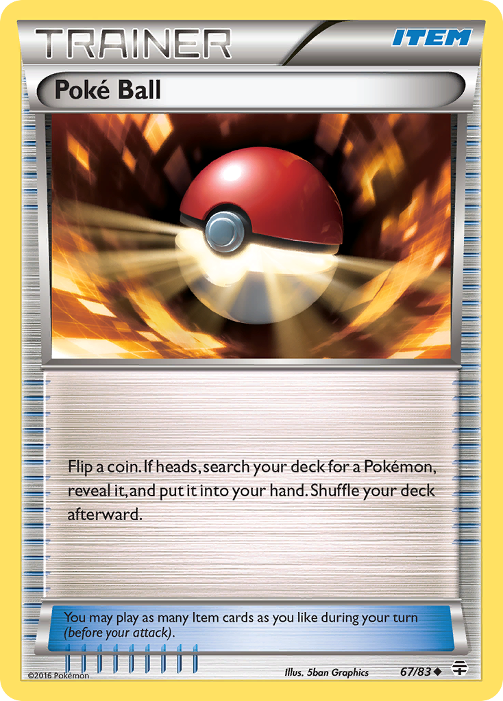 Poke Ball (67/83) [XY: Generations] | Amazing Games TCG