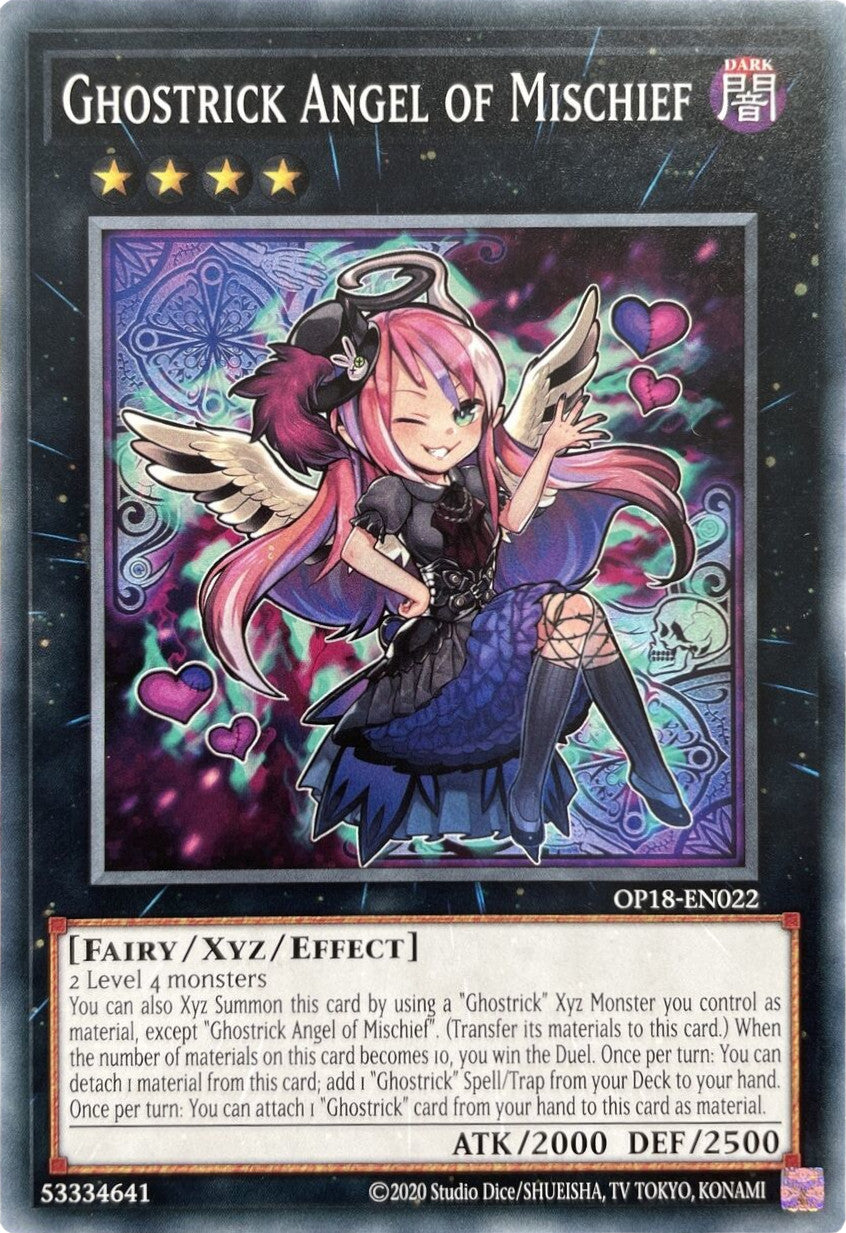 Ghostrick Angel of Mischief [OP18-EN022] Common | Amazing Games TCG