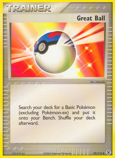 Great Ball (92/112) [EX: FireRed & LeafGreen] | Amazing Games TCG