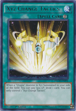 Xyz Change Tactics [NECH-EN094] Rare | Amazing Games TCG