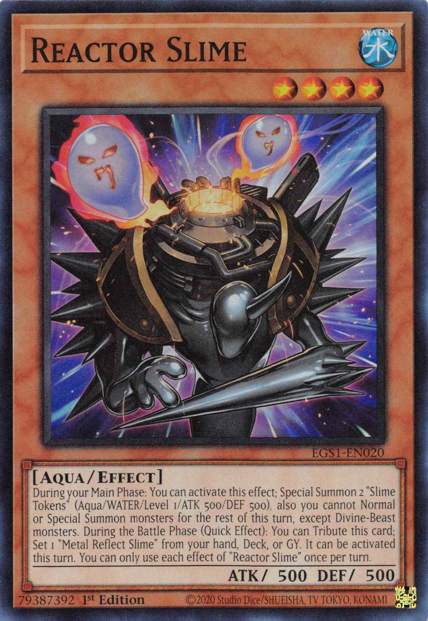 Reactor Slime [EGS1-EN020] Super Rare | Amazing Games TCG