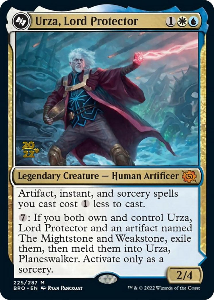 Urza, Lord Protector [The Brothers' War: Prerelease Promos] | Amazing Games TCG