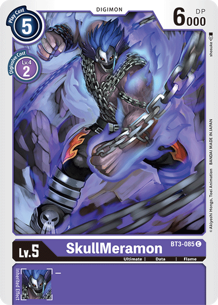 SkullMeramon [BT3-085] [Release Special Booster Ver.1.5] | Amazing Games TCG