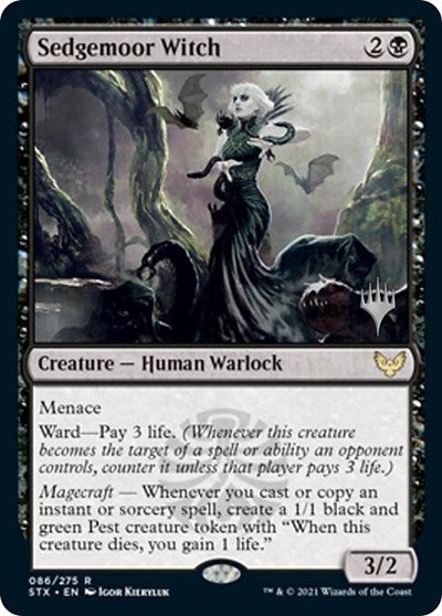 Sedgemoor Witch (Promo Pack) [Strixhaven: School of Mages Promos] | Amazing Games TCG