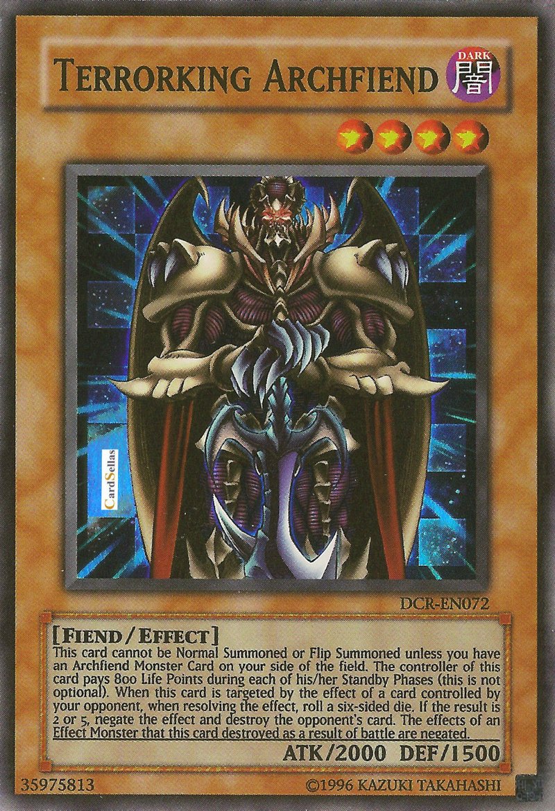 Terrorking Archfiend [DCR-EN072] Super Rare | Amazing Games TCG