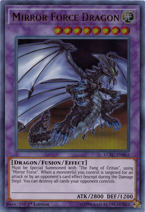 Mirror Force Dragon [LCKC-EN062] Ultra Rare | Amazing Games TCG