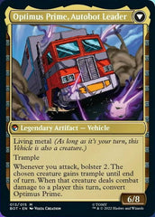 Optimus Prime, Hero // Optimus Prime, Autobot Leader [Universes Beyond: Transformers] | Amazing Games TCG