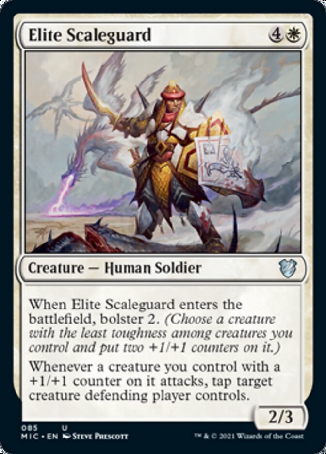 Elite Scaleguard [Innistrad: Midnight Hunt Commander] | Amazing Games TCG