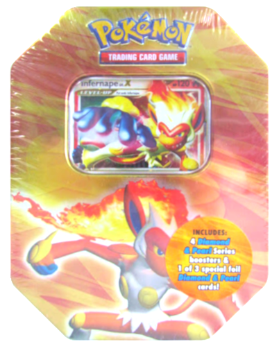 Diamond & Pearl - Collector's Tin (Infernape LV.X) | Amazing Games TCG