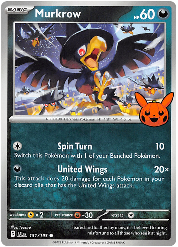 Murkrow (131/193) [Trick or Trade 2023] | Amazing Games TCG