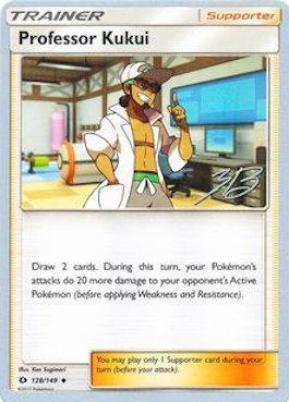 Professor Kukui (128/149) (Ice Path FTW - Zachary Bokhari) [World Championships 2017] | Amazing Games TCG