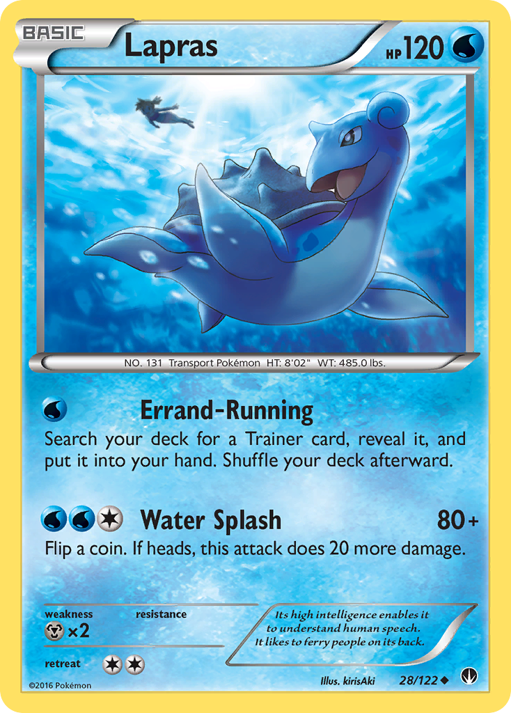 Lapras (28/122) [XY: BREAKpoint] | Amazing Games TCG