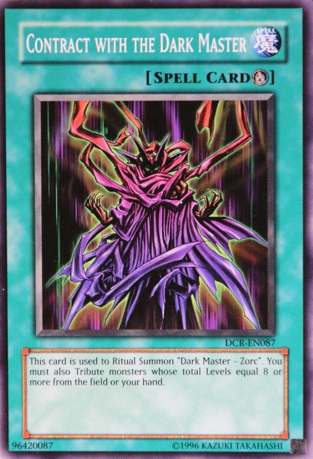 Contract with the Dark Master [DCR-EN087] Common | Amazing Games TCG