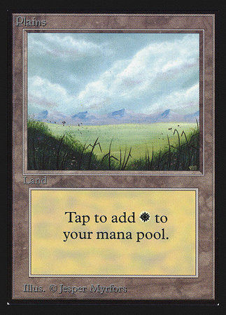 Plains (No Trees)(IE) [Intl. Collectors’ Edition] | Amazing Games TCG
