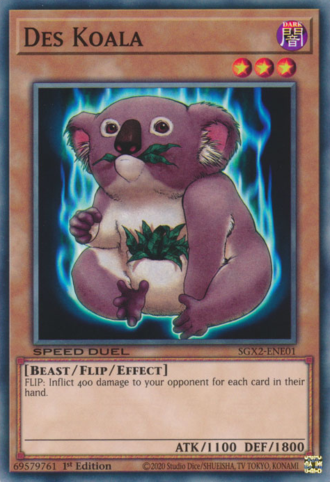 Des Koala [SGX2-ENE01] Common | Amazing Games TCG