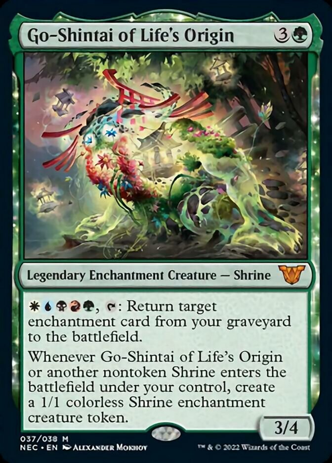 Go-Shintai of Life's Origin [Kamigawa: Neon Dynasty Commander] | Amazing Games TCG