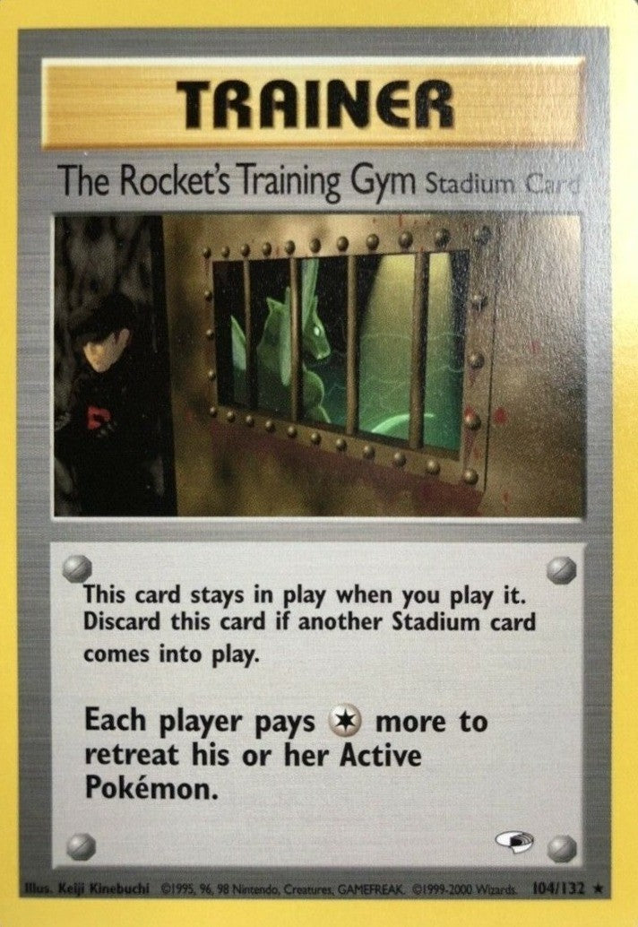 The Rocket's Training Gym (104/132) [Gym Heroes Unlimited] | Amazing Games TCG