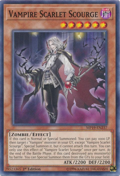 Vampire Scarlet Scourge [MP19-EN237] Common | Amazing Games TCG