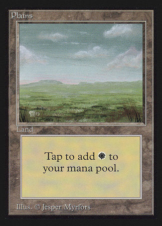 Plains (No Mountains)(IE) [Intl. Collectors’ Edition] | Amazing Games TCG