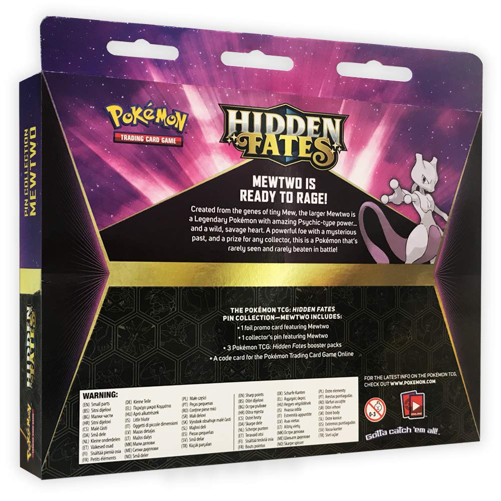 Hidden Fates - Pin Collection (Mewtwo) | Amazing Games TCG