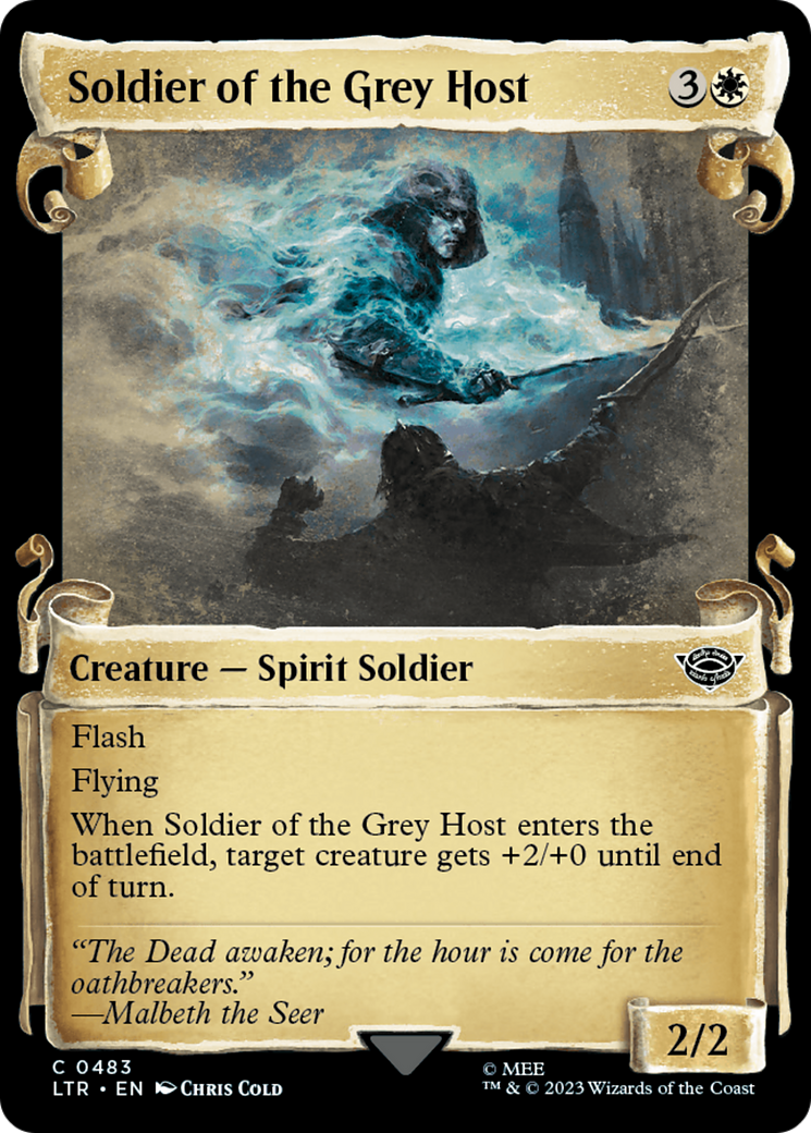 Soldier of the Grey Host [The Lord of the Rings: Tales of Middle-Earth Showcase Scrolls] | Amazing Games TCG