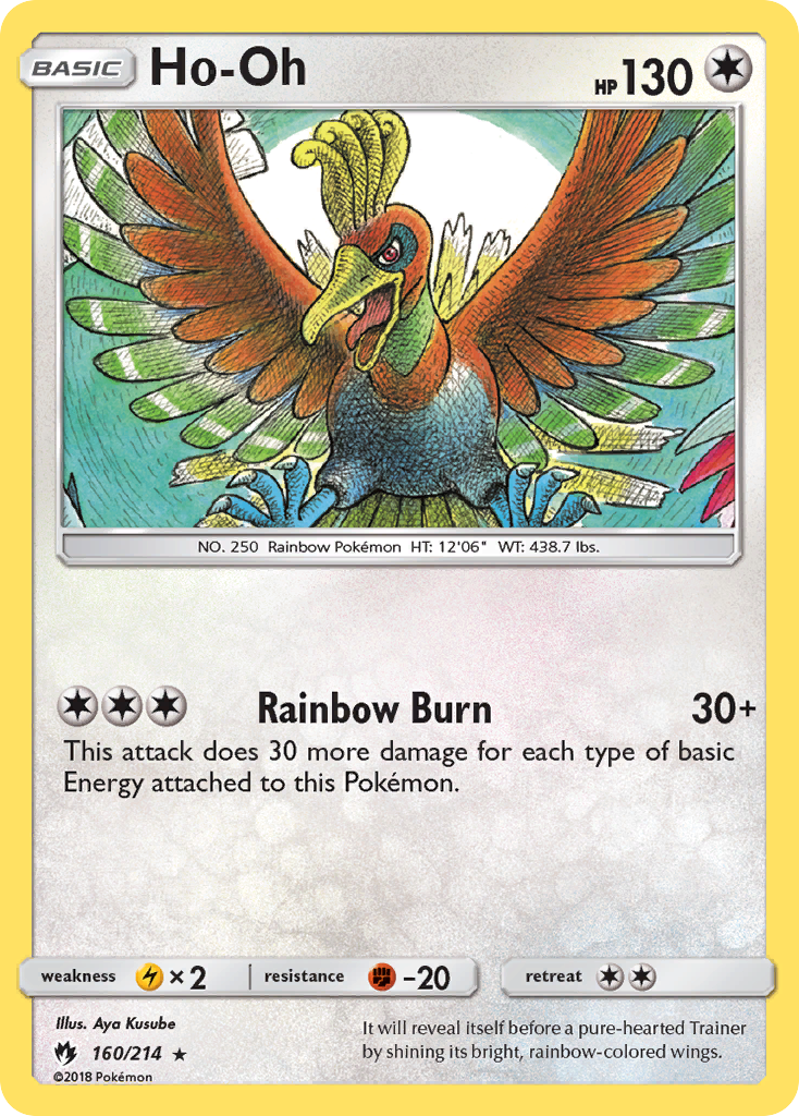 Ho-Oh (160/214) [Sun & Moon: Lost Thunder] | Amazing Games TCG