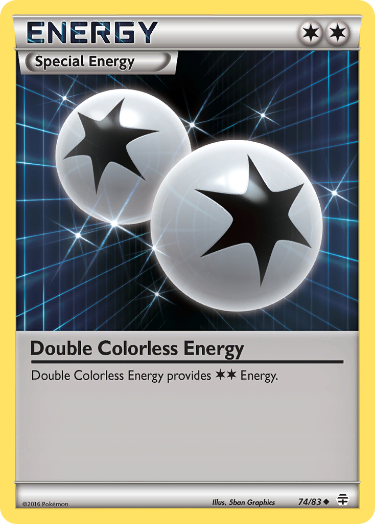 Double Colorless Energy (74/83) [XY: Generations] | Amazing Games TCG