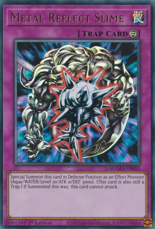 Metal Reflect Slime [MAMA-EN093] Ultra Rare | Amazing Games TCG