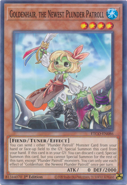 Goldenhair, the Newest Plunder Patroll [ETCO-EN086] Common | Amazing Games TCG