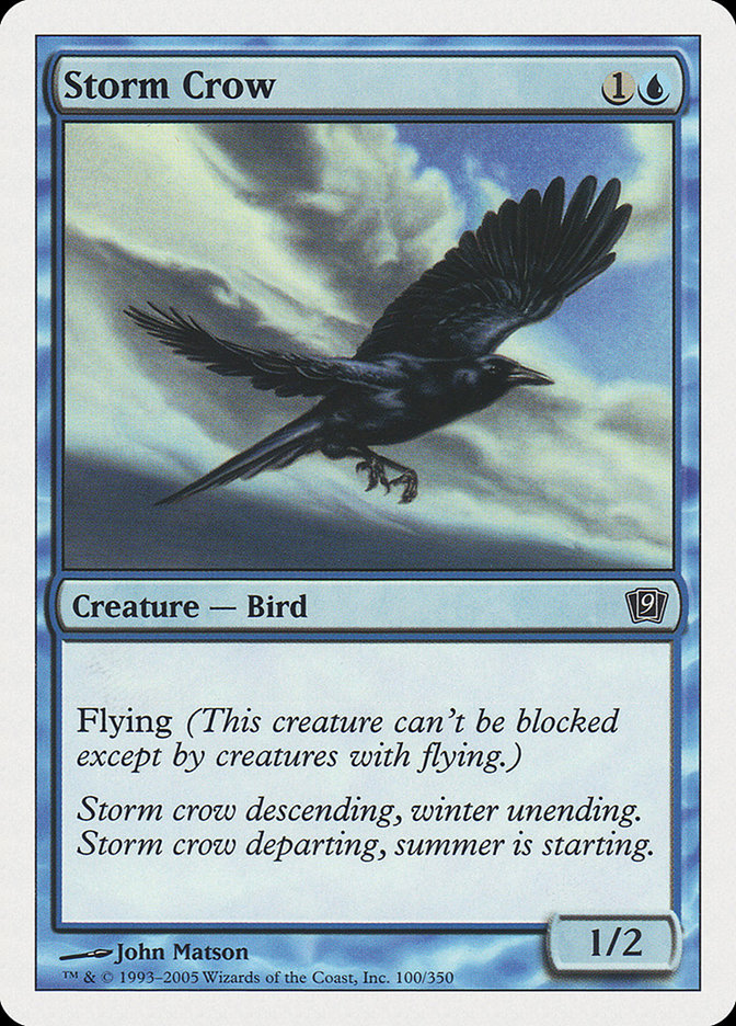 Storm Crow [Ninth Edition] | Amazing Games TCG