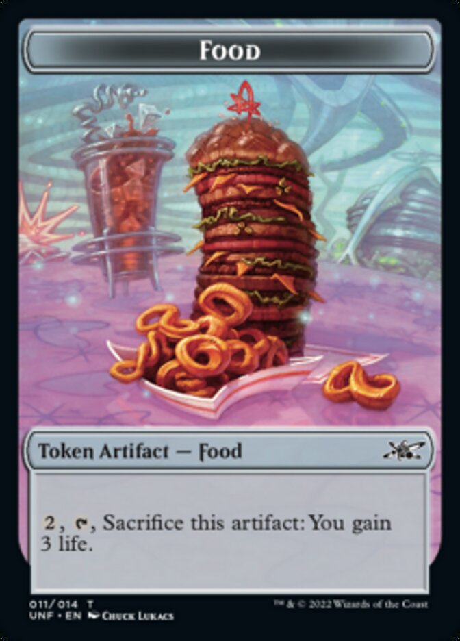 Food (011) Token [Unfinity Tokens] | Amazing Games TCG