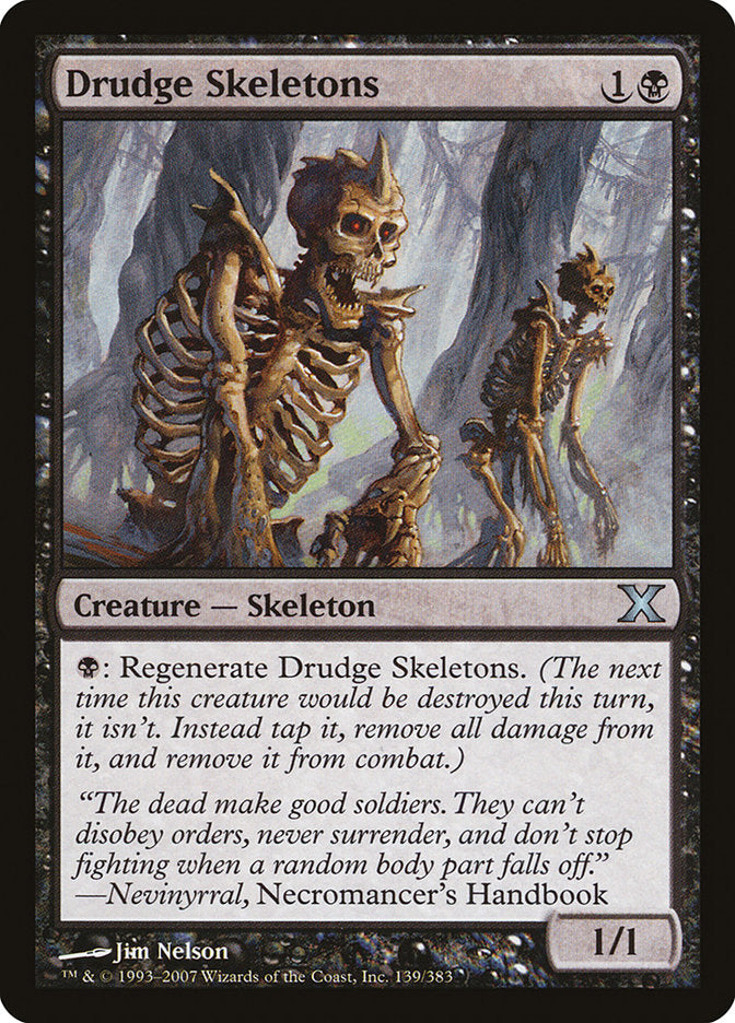 Drudge Skeletons [Tenth Edition] | Amazing Games TCG