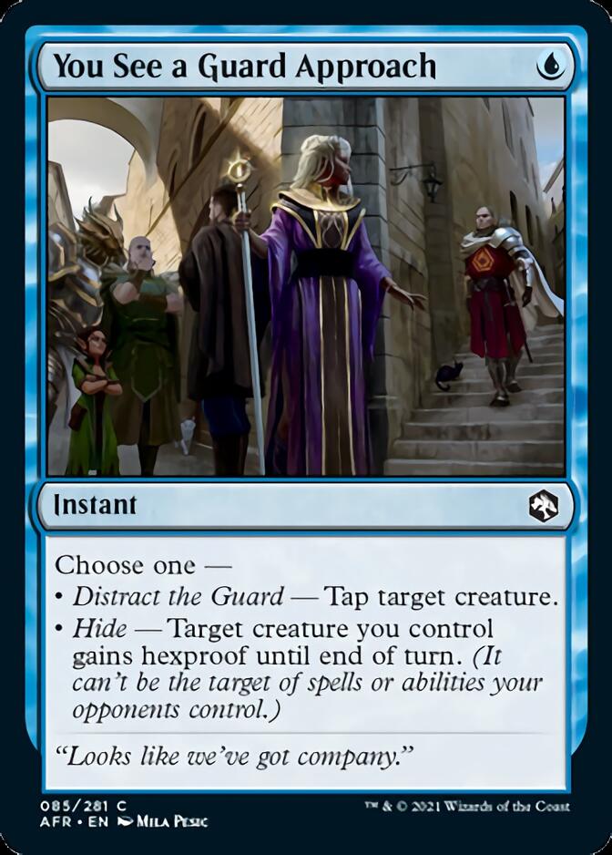 You See a Guard Approach [Dungeons & Dragons: Adventures in the Forgotten Realms] | Amazing Games TCG