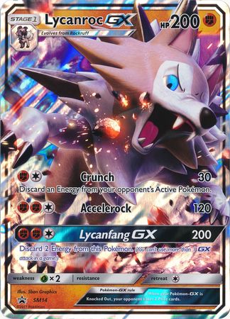 Lycanroc GX (SM14) (Jumbo Card) [Sun & Moon: Black Star Promos] | Amazing Games TCG