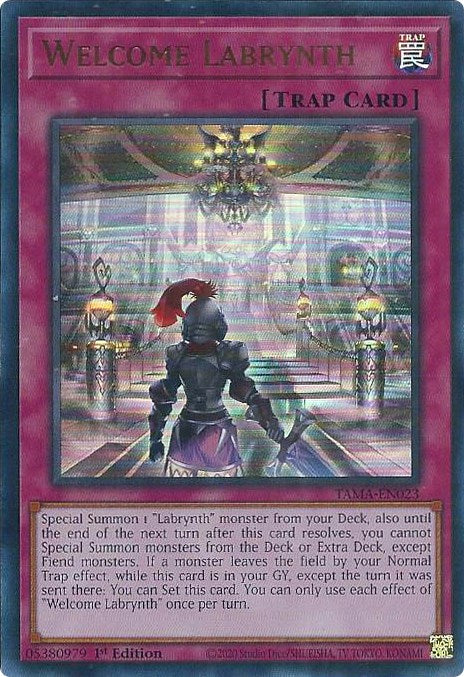 Welcome Labrynth [TAMA-EN023] Ultra Rare | Amazing Games TCG