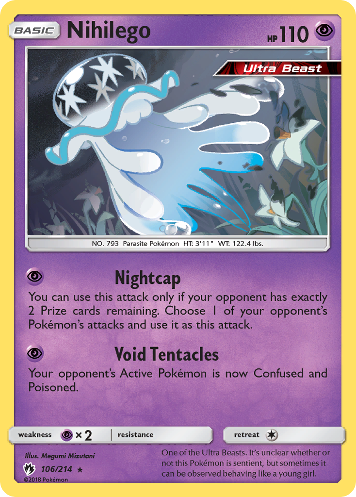 Nihilego (106/214) [Sun & Moon: Lost Thunder] | Amazing Games TCG