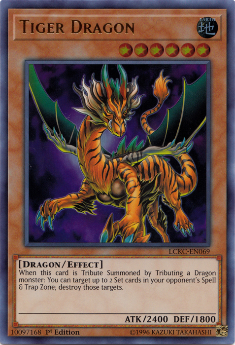 Tiger Dragon [LCKC-EN069] Ultra Rare | Amazing Games TCG