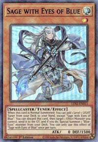 Sage with Eyes of Blue (Green) [LDS2-EN011] Ultra Rare | Amazing Games TCG