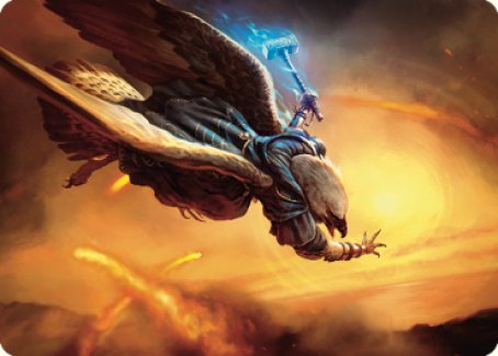 Battlewing Mystic Art Card [Dominaria United Art Series] | Amazing Games TCG