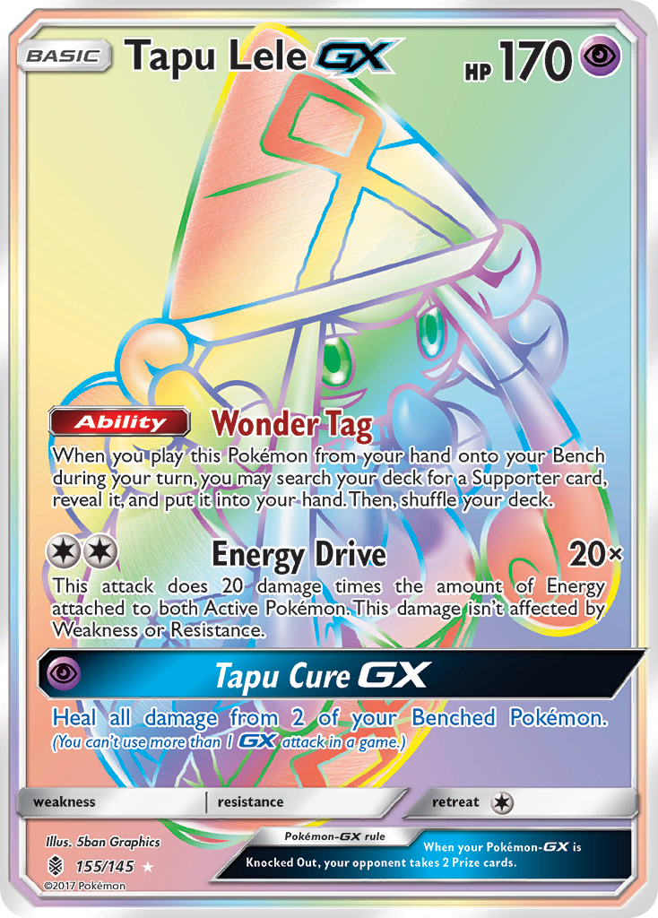 Tapu Lele GX (155/145) [Sun & Moon: Guardians Rising] | Amazing Games TCG