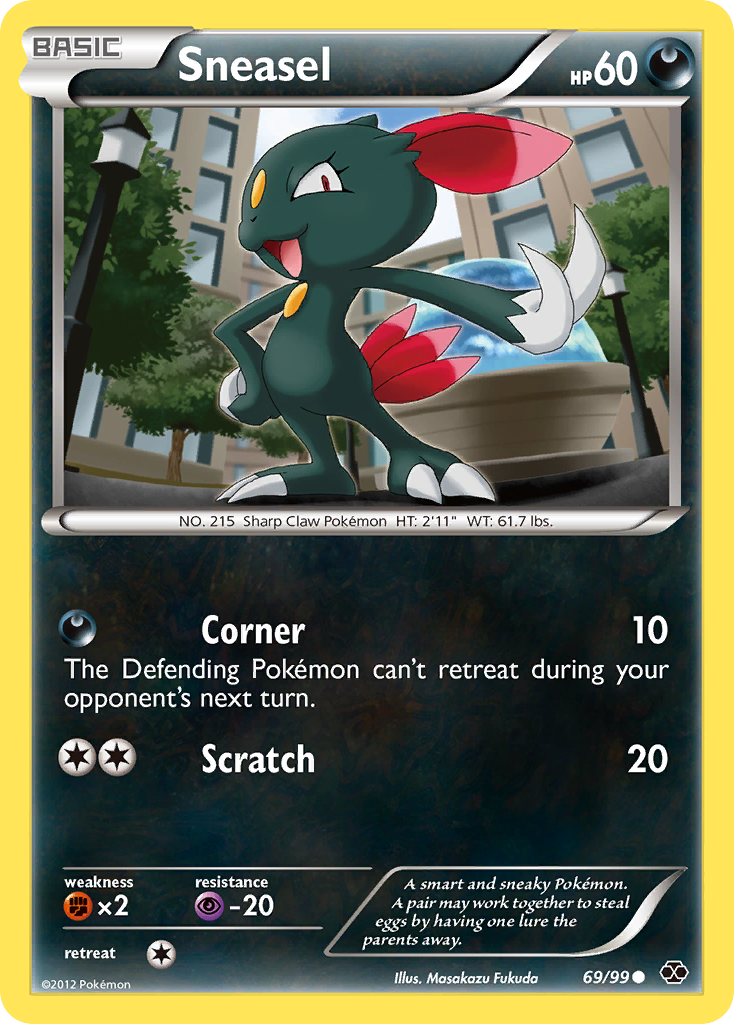 Sneasel (69/99) [Black & White: Next Destinies] | Amazing Games TCG