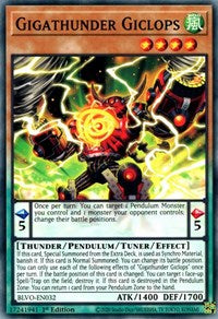 Gigathunder Giclops [BLVO-EN032] Common | Amazing Games TCG