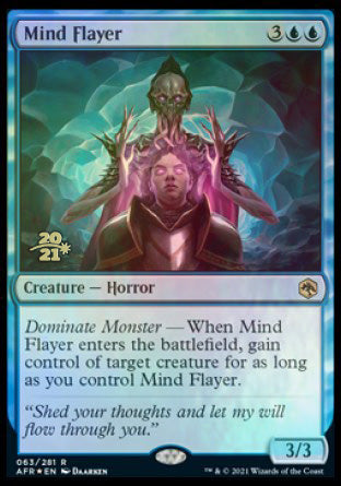 Mind Flayer [Dungeons & Dragons: Adventures in the Forgotten Realms Prerelease Promos] | Amazing Games TCG