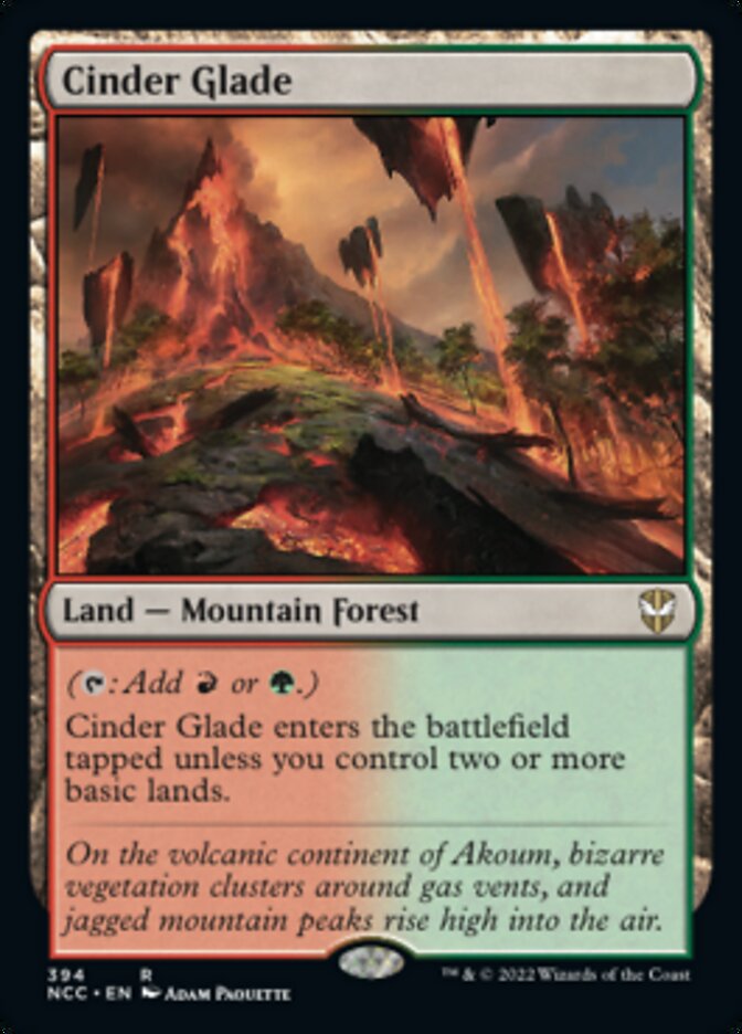 Cinder Glade [Streets of New Capenna Commander] | Amazing Games TCG