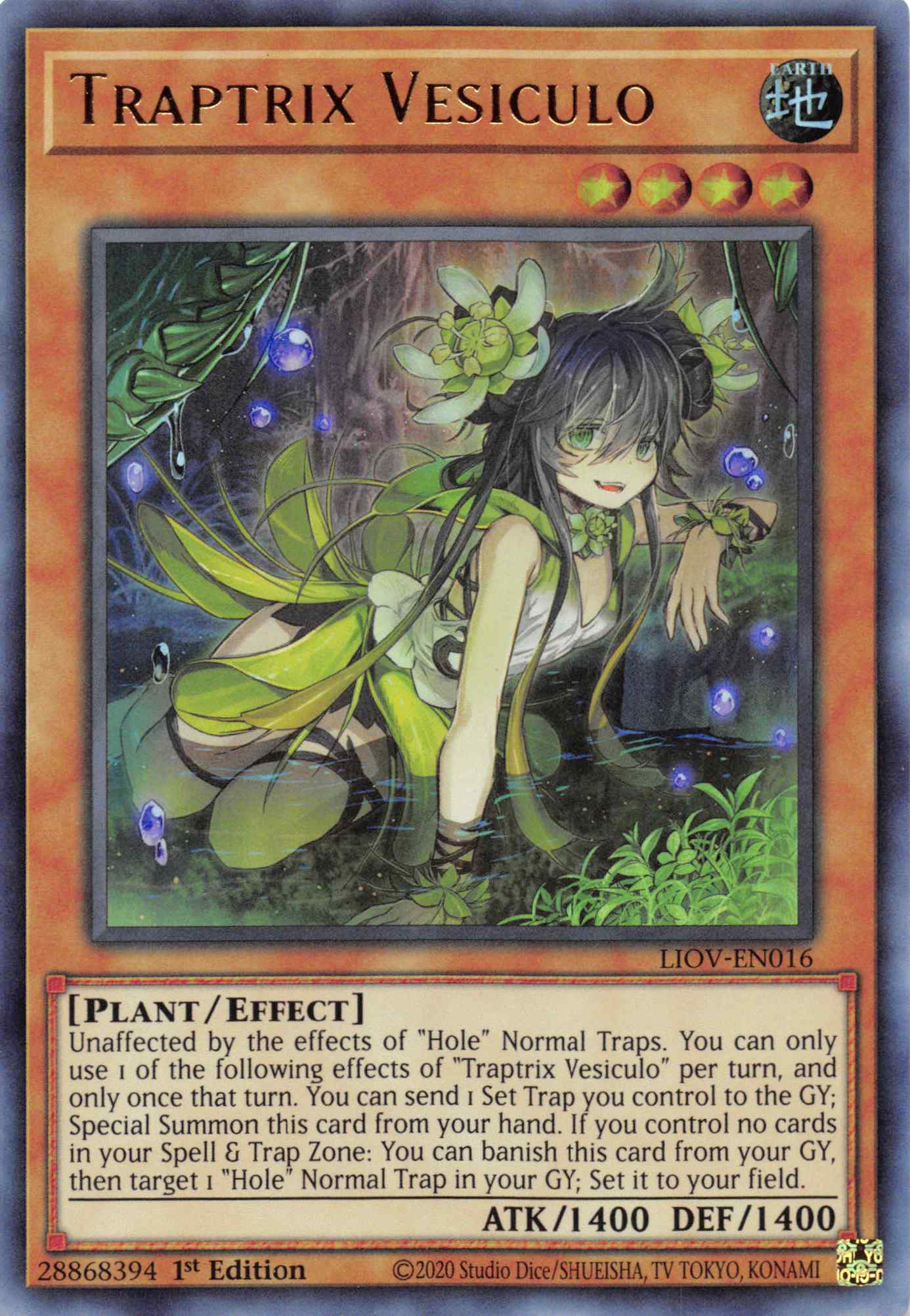 Traptrix Vesiculo [LIOV-EN016] Ultra Rare | Amazing Games TCG